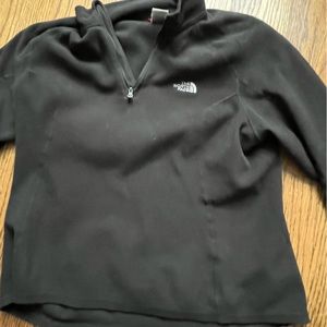 North Face quarter zip fleece
